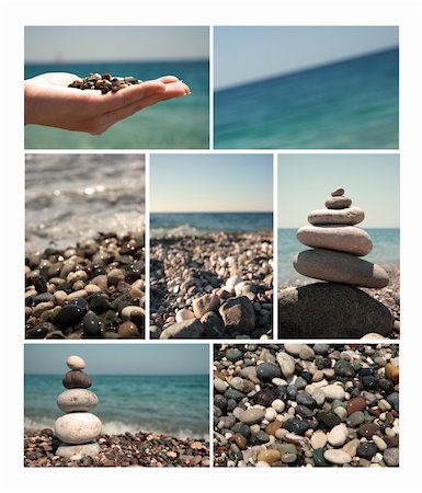 Summer vacations, sea collection for your design Stockbilder - Microstock & Abonnement, Bildnummer: 400-06080178