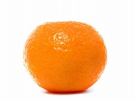 simsearch:400-07613620,k - Fresh Clementine isolated on a white background Stockbilder - Microstock & Abonnement, Bildnummer: 400-06080265