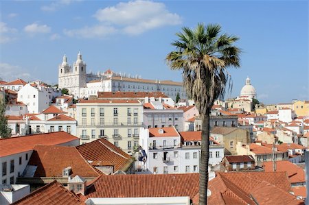 portugal tile - Detail of Alfama district in Lisbon, Portugal Stock Photo - Budget Royalty-Free & Subscription, Code: 400-06080936