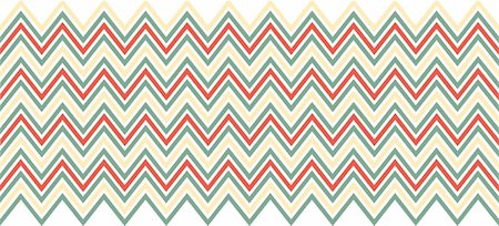 Retro chevron pattern cream. red, green, white Foto de stock - Royalty-Free Super Valor e Assinatura, Número: 400-06081265