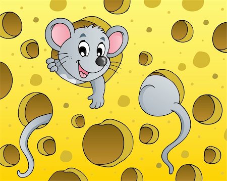 simsearch:400-04628759,k - Mouse theme image 1 - vector illustration. Stock Photo - Budget Royalty-Free & Subscription, Code: 400-06081454