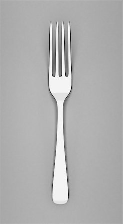 fork illustration - Illustration of a silver fork against a dark background Stock Photo - Budget Royalty-Free & Subscription, Code: 400-06081628