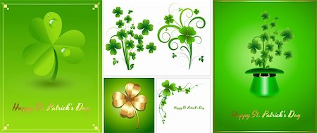 simsearch:400-06569678,k - Creative Conceptual Design Art of Patrick's Day Background Templates Stock Photo - Budget Royalty-Free & Subscription, Code: 400-06081707
