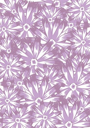 fun plant clip art - seamless pattern with flowers Stock Photo - Budget Royalty-Free & Subscription, Code: 400-06082258