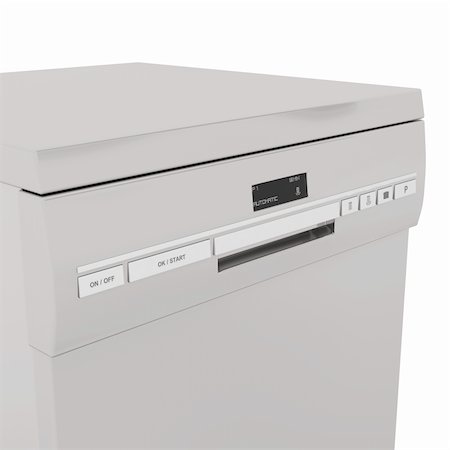 simsearch:400-05134463,k - Details of front panel on dishwasher Stock Photo - Budget Royalty-Free & Subscription, Code: 400-06082421