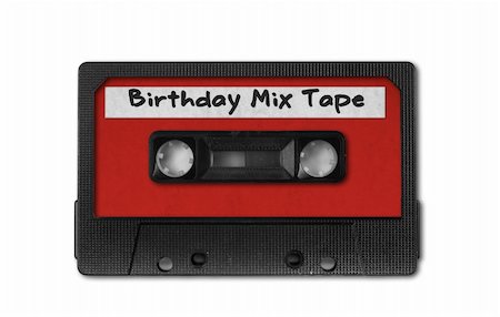 Old Retro Vintage Audio Cassette Tape Add Your Text Fotografie stock - Microstock e Abbonamento, Codice: 400-06082827