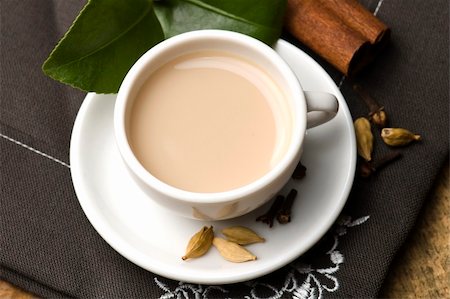 darjeeling tea - Masala chai Stock Photo - Budget Royalty-Free & Subscription, Code: 400-06083054