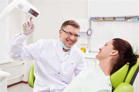 simsearch:400-04340942,k - Patient on reception at the dentist Stock Photo - Budget Royalty-Free & Subscription, Code: 400-06083407