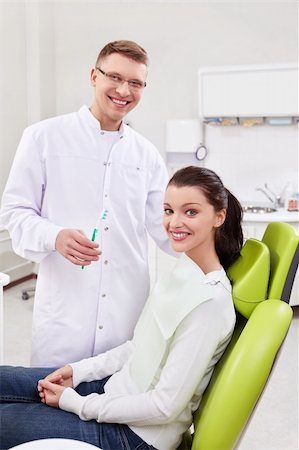 simsearch:400-04340942,k - The dentist with the patient in the clinic Stock Photo - Budget Royalty-Free & Subscription, Code: 400-06083403