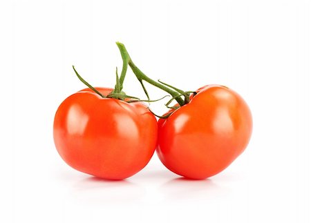 simsearch:400-06791326,k - red tomato vegetable isolated on white background Stock Photo - Budget Royalty-Free & Subscription, Code: 400-06094188