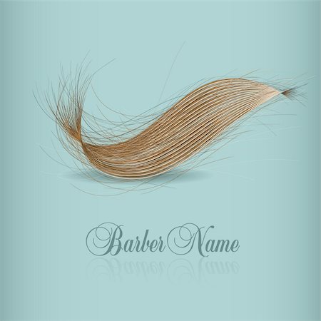 hair logo for your design. vector illustration Photographie de stock - Aubaine LD & Abonnement, Code: 400-06094382