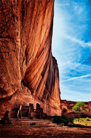 simsearch:400-04752077,k - Images of ruins of an old cliff dwelling village Stock Photo - Budget Royalty-Free & Subscription, Code: 400-06094770