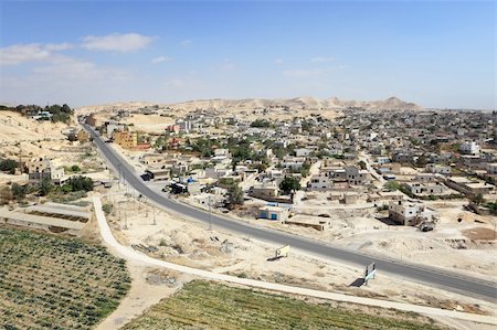 Aerial View of Jericho Photographie de stock - Aubaine LD & Abonnement, Code: 400-06095025