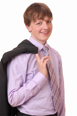 simsearch:400-05745952,k - Portrait of a teenage boy in a business suit Stock Photo - Budget Royalty-Free & Subscription, Code: 400-06095787