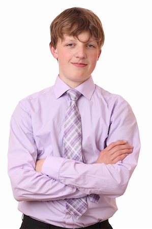 simsearch:400-05745952,k - Portrait of a teenage boy in a business suit Stock Photo - Budget Royalty-Free & Subscription, Code: 400-06095788