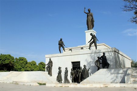 Monument to Liberty in Nicosia, Cyprus Fotografie stock - Microstock e Abbonamento, Codice: 400-06096073