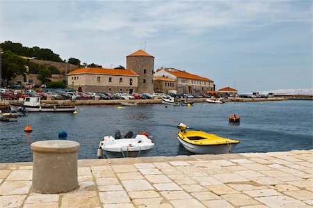 Mediterranean Town Senj near Istria, Croatia Stock Photo - Budget Royalty-Free & Subscription, Code: 400-06096931