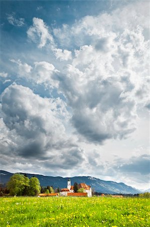 An image of the famous Wieskirche in Bavaria Germany Stock Photo - Budget Royalty-Free & Subscription, Code: 400-06098862