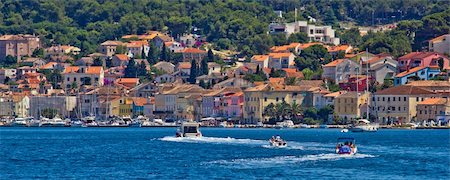 Mali Losinj, Croatia, 05.07.2011. - Adriatic coastal town of Mali losinj waterfront and harbor, Dalmatia, Croatia Stock Photo - Budget Royalty-Free & Subscription, Code: 400-06099890