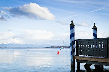 simsearch:400-06480005,k - An image of the Starnberg Lake in Bavaria Germany - Tutzing Foto de stock - Super Valor sin royalties y Suscripción, Código: 400-06092757