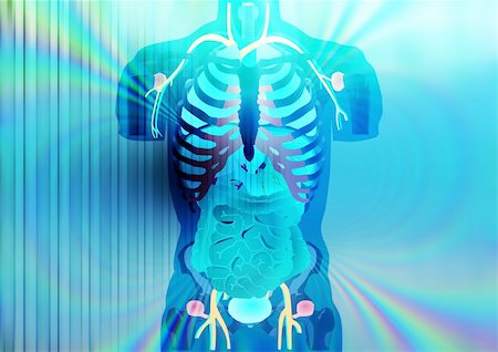 Abstract illustration of X-ray vision Stock Photo - Budget Royalty-Free & Subscription, Code: 400-06093255