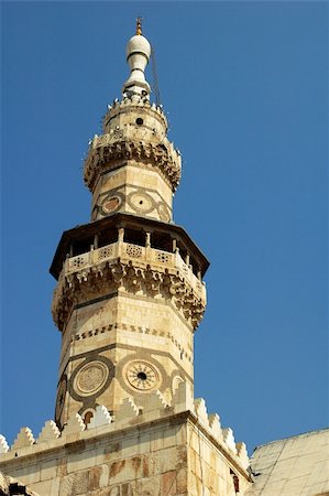 Landmark of an old mosque in Damascus,Syria Stock Photo - Budget Royalty-Free & Subscription, Code: 400-06093696