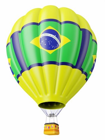 Multi-colored balloon for flight in air isolated 3d Photographie de stock - Aubaine LD & Abonnement, Code: 400-06105228