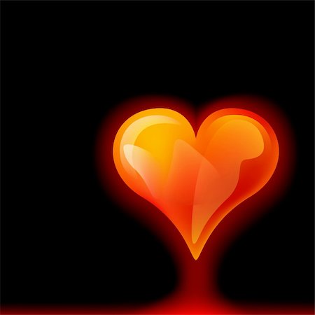 simsearch:400-04900039,k - Abstract Heart - Background Illustration, Vector Stockbilder - Microstock & Abonnement, Bildnummer: 400-06105321