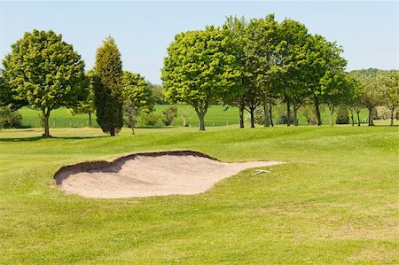 simsearch:400-03975619,k - Golf course Stock Photo - Budget Royalty-Free & Subscription, Code: 400-06105341