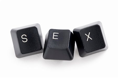 porão - three computer keys spelling the word sex Stock Photo - Budget Royalty-Free & Subscription, Code: 400-06105654