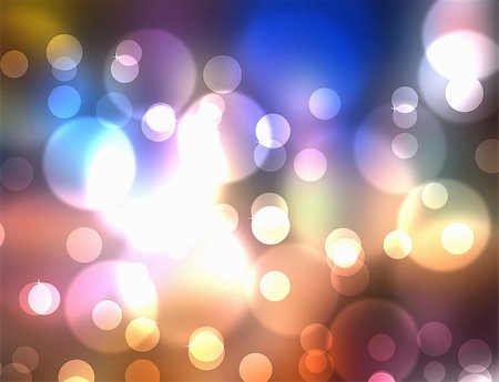 colorful flow like abstract image with bokeh Stock Photo - Budget Royalty-Free & Subscription, Code: 400-06107803