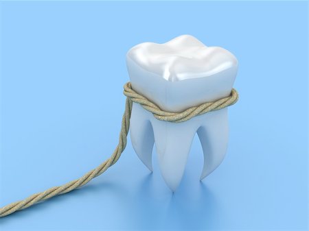 simsearch:400-06108956,k - Illustration of human tooth in a loop on a blue background Fotografie stock - Microstock e Abbonamento, Codice: 400-06108956