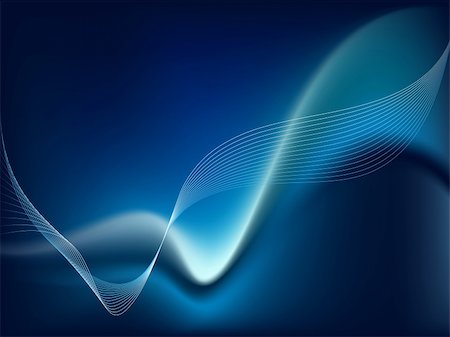 flame line designs - Abstract blue wave Stock Photo - Budget Royalty-Free & Subscription, Code: 400-06101262