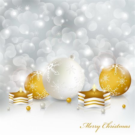 Vector christmas greeting card Photographie de stock - Aubaine LD & Abonnement, Code: 400-06101494