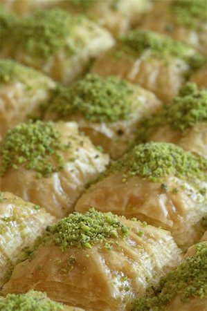 Turkish Sweet Pastry (baklava) Photographie de stock - Aubaine LD & Abonnement, Code: 400-06102199