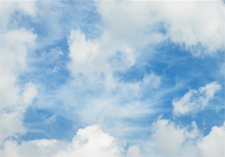 simsearch:400-04837556,k - Blue sky with clouds Foto de stock - Super Valor sin royalties y Suscripción, Código: 400-06103777