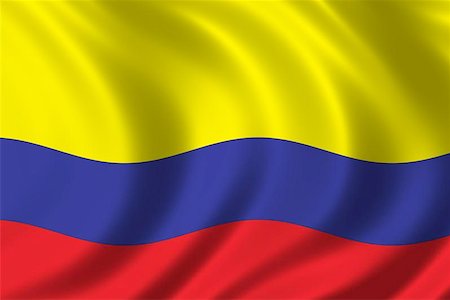 simsearch:400-07978640,k - Flag of Colombia Photographie de stock - Aubaine LD & Abonnement, Code: 400-06125954