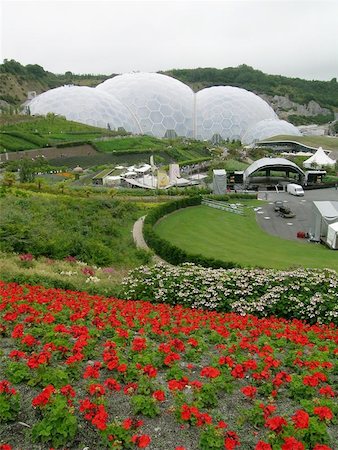 eden project - Eden projekt in Cornwall Stock Photo - Budget Royalty-Free & Subscription, Code: 400-06126588