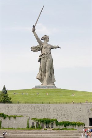 World War II Memorial in Volgograd Russia Photographie de stock - Aubaine LD & Abonnement, Code: 400-06127695
