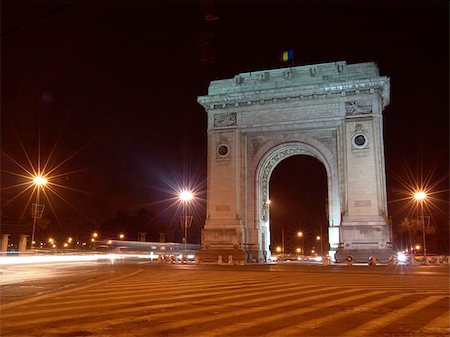 lights of bucharest Stockbilder - Microstock & Abonnement, Bildnummer: 400-06128019