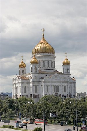 Moscow Christ the Savior cathedral Photographie de stock - Aubaine LD & Abonnement, Code: 400-06128231