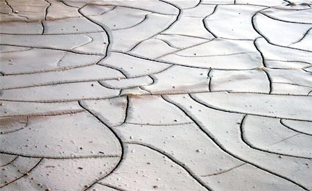 dry swamps - Cracks in the drying mud. Stock Photo - Budget Royalty-Free & Subscription, Code: 400-06129174