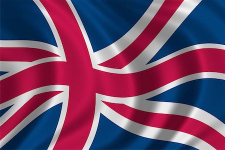 simsearch:400-03994118,k - Flag of Great Britain - high resolution detail of the british flag Foto de stock - Super Valor sin royalties y Suscripción, Código: 400-06129761