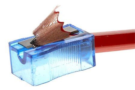 Pencil sharpener on a with background Stock Photo - Budget Royalty-Free & Subscription, Code: 400-06129871