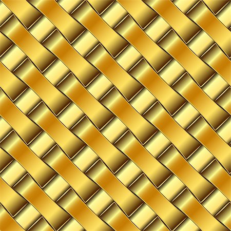 simsearch:400-05197870,k - golden pattern, abstract seamless texture; vector art illustration Fotografie stock - Microstock e Abbonamento, Codice: 400-06135415