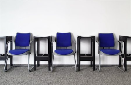 Chairs in Ordinary Empty Waiting Room Stock Photo - Budget Royalty-Free & Subscription, Code: 400-06137173