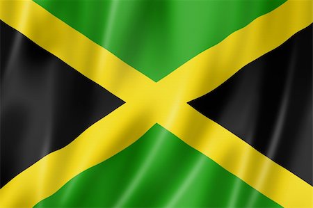 simsearch:400-06476619,k - Jamaica flag, three dimensional render, satin texture Foto de stock - Royalty-Free Super Valor e Assinatura, Número: 400-06137629