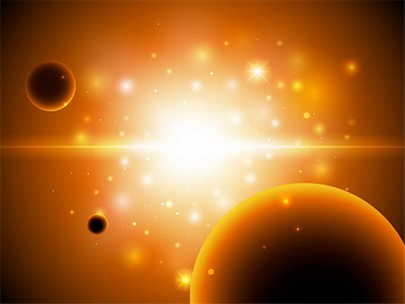 earth space poster background design - Space background with stars. Vector illustration. Stock Photo - Budget Royalty-Free & Subscription, Code: 400-06138628