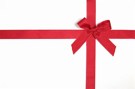 festa del papà - red ribbon on a gift Fotografie stock - Microstock e Abbonamento, Codice: 400-06138843