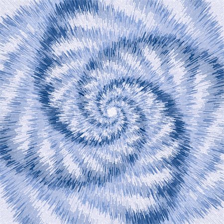 Spiral motion optical illusion. Abstract blue background. Illustration. Stock Photo - Budget Royalty-Free & Subscription, Code: 400-06139769